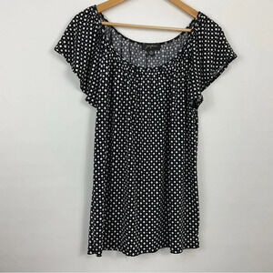 Josephine Flutter Sleeve Blouse Size Medium